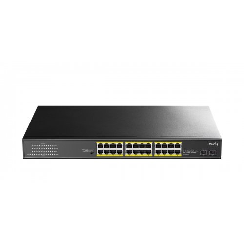 Сетевой коммутатор Cudy GS1028PS2 Black купить в Украине: Киев, Днепр, Харьков, Одесса  | Низкая цена, отзывы, характеристики от TELEMART фото