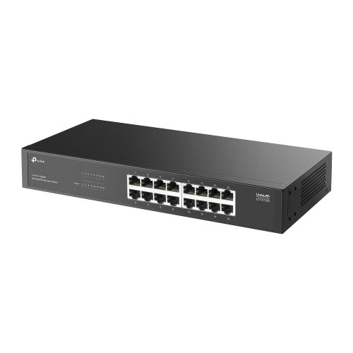 Мережевий комутатор TP-LINK LS1016G купити в Україні: Київ, Львів, Хмельницький, Тернопіль, Івано-Франківськ | Низька ціна, відгуки, характеристики від TELEMART фото