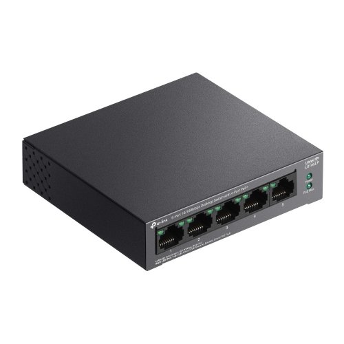 Мережевий комутатор TP-LINK LS105LP купити в Україні: Київ, Львів, Хмельницький, Тернопіль, Івано-Франківськ | Низька ціна, відгуки, характеристики від TELEMART фото