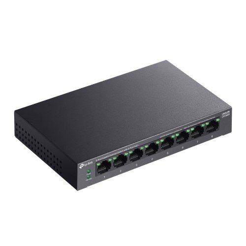Мережевий комутатор TP-LINK LS108GP купити в Україні: Київ, Львів, Хмельницький, Тернопіль, Івано-Франківськ | Низька ціна, відгуки, характеристики від TELEMART фото