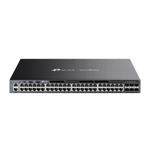 Мережевий комутатор TP-LINK Omada SG6654XHP купити в Україні: Київ, Львів, Хмельницький, Тернопіль, Івано-Франківськ | Низька ціна, відгуки, характеристики від TELEMART фото