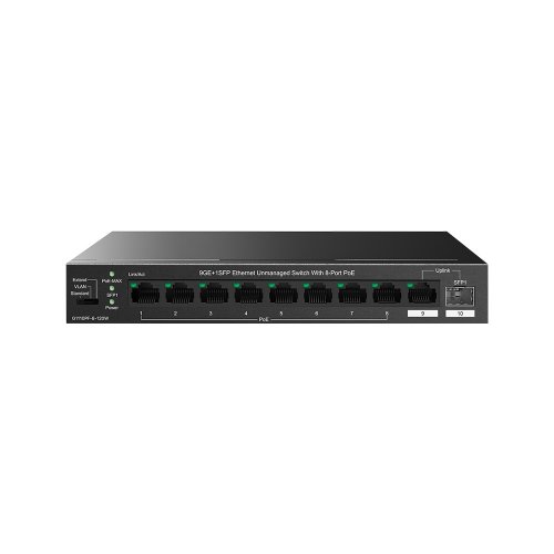 Сетевой коммутатор Tenda TEG1110PF-8-120W купить в Украине: Киев, Днепр, Харьков, Одесса  | Низкая цена, отзывы, характеристики от TELEMART фото