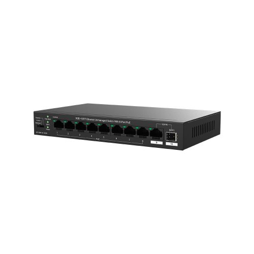 Сетевой коммутатор Tenda TEG1110PF-8-120W купить в Украине: Киев, Днепр, Харьков, Одесса  | Низкая цена, отзывы, характеристики от TELEMART фото