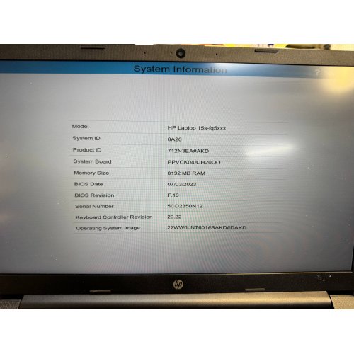 Ноутбук HP 15s-fq5244nw (712N3EA) Black (Відновлено продавцем, 888761) купити в Україні: Київ, Львів, Хмельницький, Тернопіль, Івано-Франківськ | Низька ціна, відгуки, характеристики від TELEMART фото