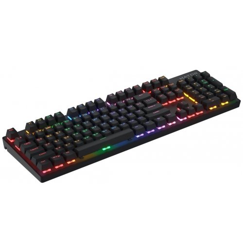 Уценка клавиатура HATOR Icefall Mecha Origin Red Linear (HTK104UA) Black (Повреждена упаковка, 888787) купить в Украине: Киев, Днепр, Харьков, Одесса  | Низкая цена, отзывы, характеристики от TELEMART фото