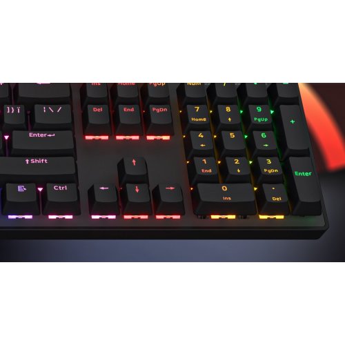 Уценка клавиатура HATOR Icefall Mecha Origin Red Linear (HTK104UA) Black (Повреждена упаковка, 888787) купить в Украине: Киев, Днепр, Харьков, Одесса  | Низкая цена, отзывы, характеристики от TELEMART фото