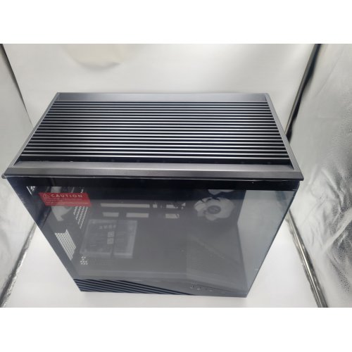 Уцінка корпус Lian Li Vector V100R Tempered Glass без БЖ (G99.V100RX.01) Black (Пошкодження скла., 888804) купити в Україні: Київ, Львів, Хмельницький, Тернопіль, Івано-Франківськ | Перевірка сумісності, низька ціна, відгуки, характеристики від TELEMART фото