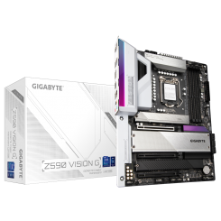 Материнская плата Gigabyte Z590 VISION G (s1200, Intel Z590) (Восстановлено продавцом, 888838)