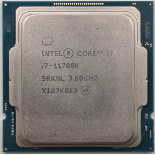 Процессор Intel Core i7-11700K 3.6(5.0)GHz 16MB s1200 Tray (CM8070804488629) (Восстановлено продавцом, 888842) купить в Украине: Киев, Днепр, Харьков, Одесса  | Проверка совместимости, низкая цена, отзывы, характеристики от TELEMART фото
