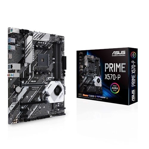 Материнська плата Asus PRIME X570-P (sAM4, AMD X570) (Відновлено продавцем, 888855) купити в Україні: Київ, Львів, Хмельницький, Тернопіль, Івано-Франківськ | Перевірка сумісності, низька ціна, відгуки, характеристики від TELEMART фото