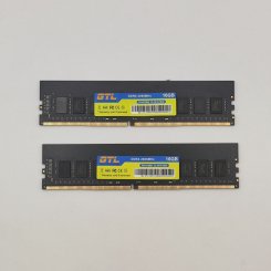 Озп GTL DDR4 32GB (2x16GB) 2666Mhz (GTL32D426BK) (Відновлено продавцем, 888858)