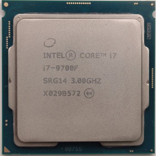 Процесор Intel Core i7-9700F 3.0(4.7)GHz 12MB s1151 Box (BX80684I79700F) (Відновлено продавцем, 888865) купити в Україні: Київ, Львів, Хмельницький, Тернопіль, Івано-Франківськ | Перевірка сумісності, низька ціна, відгуки, характеристики від TELEMART фото