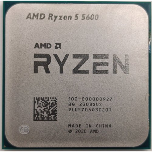 Процессор AMD Ryzen 5 5600 3.5(4.4)GHz 32MB sAM4 Tray (100-000000927) (Восстановлено продавцом, 888871) купить в Украине: Киев, Днепр, Харьков, Одесса  | Проверка совместимости, низкая цена, отзывы, характеристики от TELEMART фото