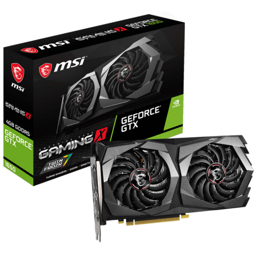Видеокарта MSI GeForce GTX 1650 GAMING X 4096MB (GTX 1650 GAMING X 4G) (Восстановлено продавцом, 888877) купить в Украине: Киев, Днепр, Харьков, Одесса  | Проверка совместимости, низкая цена, отзывы, характеристики от TELEMART фото