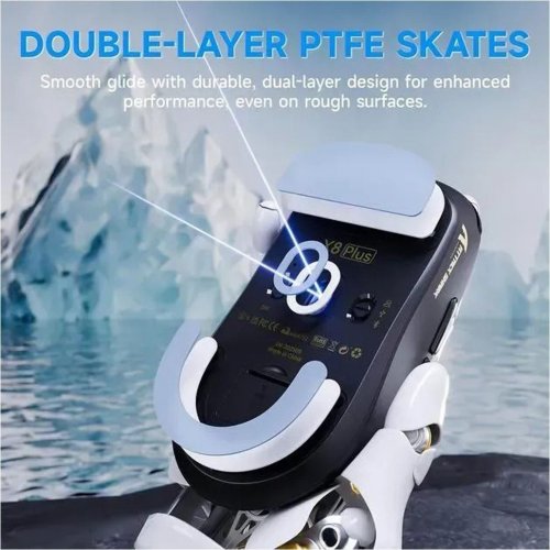 Мышка Attack Shark X8 Plus Wireless (AS-6972792471754-W) White (Восстановлено продавцом, 889058) купить в Украине: Киев, Днепр, Харьков, Одесса  | Низкая цена, отзывы, характеристики от TELEMART фото