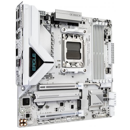 Уценка материнская плата Gigabyte B850M EAGLE WIFI6E ICE (sAM5, AMD B850) (Вскрытая упаковка, 889063) купить в Украине: Киев, Днепр, Харьков, Одесса  | Проверка совместимости, низкая цена, отзывы, характеристики от TELEMART фото