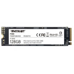 SSD-диск Patriot P300 128GB M.2 (2280 PCI-E) NVMe x4 (P300P128GM28) (Восстановлено продавцом, 889091)