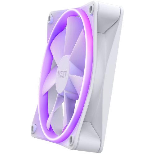 Кулер для корпуса NZXT F120 RGB (RF-R12SF-W1) White (Восстановлено продавцом, 889109) купить в Украине: Киев, Днепр, Харьков, Одесса  | Проверка совместимости, низкая цена, отзывы, характеристики от TELEMART фото