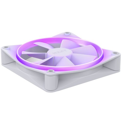 Кулер для корпуса NZXT F120 RGB (RF-R12SF-W1) White (Восстановлено продавцом, 889109) купить в Украине: Киев, Днепр, Харьков, Одесса  | Проверка совместимости, низкая цена, отзывы, характеристики от TELEMART фото