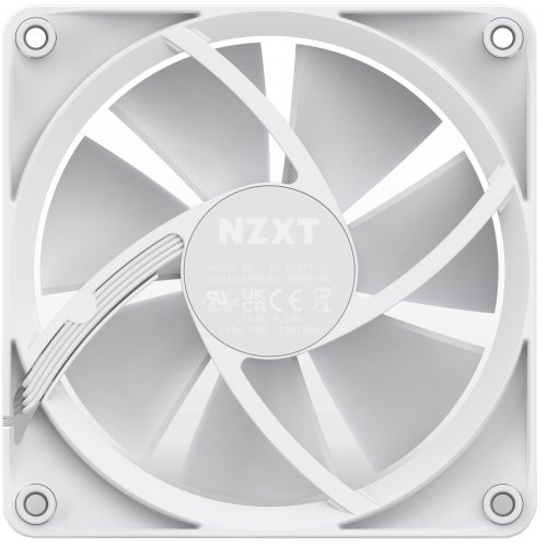 Кулер для корпуса NZXT F120 RGB (RF-R12SF-W1) White (Восстановлено продавцом, 889109) купить в Украине: Киев, Днепр, Харьков, Одесса  | Проверка совместимости, низкая цена, отзывы, характеристики от TELEMART фото