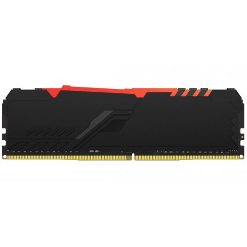 ОЗП Kingston DDR4 16GB (2x8GB) 3200Mhz FURY Beast RGB Black (KF432C16BBAK2/16) (Відновлено продавцем, 889115) купити в Україні: Київ, Львів, Хмельницький, Тернопіль, Івано-Франківськ | Перевірка сумісності, низька ціна, відгуки, характеристики від TELEMART фото