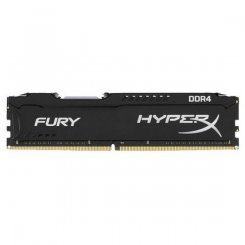 ОЗУ HyperX DDR4 8GB 2666Mhz Fury Black (HX426C16FB2/8) (Восстановлено продавцом, 889116)