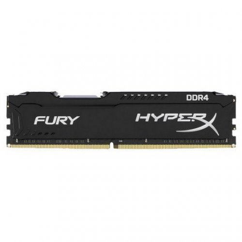 ОЗУ HyperX DDR4 8GB 2666Mhz Fury Black (HX426C16FB2/8) (Восстановлено продавцом, 889116) купить в Украине: Киев, Днепр, Харьков, Одесса  | Проверка совместимости, низкая цена, отзывы, характеристики от TELEMART фото