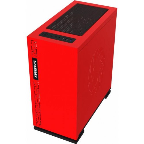 Корпус GAMEMAX Expedition Window без БП Red (Відновлено продавцем, 889133) купити в Україні: Київ, Львів, Хмельницький, Тернопіль, Івано-Франківськ | Перевірка сумісності, низька ціна, відгуки, характеристики від TELEMART фото
