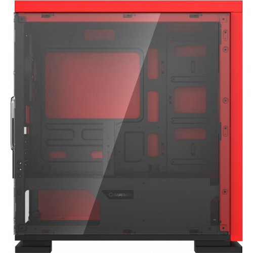 Корпус GAMEMAX Expedition Window без БП Red (Відновлено продавцем, 889133) купити в Україні: Київ, Львів, Хмельницький, Тернопіль, Івано-Франківськ | Перевірка сумісності, низька ціна, відгуки, характеристики від TELEMART фото