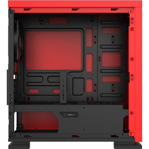 Корпус GAMEMAX Expedition Window без БП Red (Відновлено продавцем, 889133) купити в Україні: Київ, Львів, Хмельницький, Тернопіль, Івано-Франківськ | Перевірка сумісності, низька ціна, відгуки, характеристики від TELEMART фото