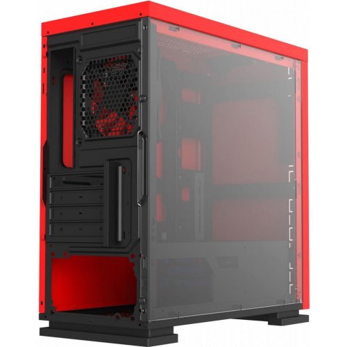 Корпус GAMEMAX Expedition Window без БП Red (Відновлено продавцем, 889133) купити в Україні: Київ, Львів, Хмельницький, Тернопіль, Івано-Франківськ | Перевірка сумісності, низька ціна, відгуки, характеристики від TELEMART фото