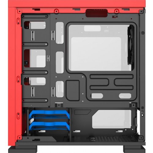 Корпус GAMEMAX Expedition Window без БП Red (Відновлено продавцем, 889133) купити в Україні: Київ, Львів, Хмельницький, Тернопіль, Івано-Франківськ | Перевірка сумісності, низька ціна, відгуки, характеристики від TELEMART фото