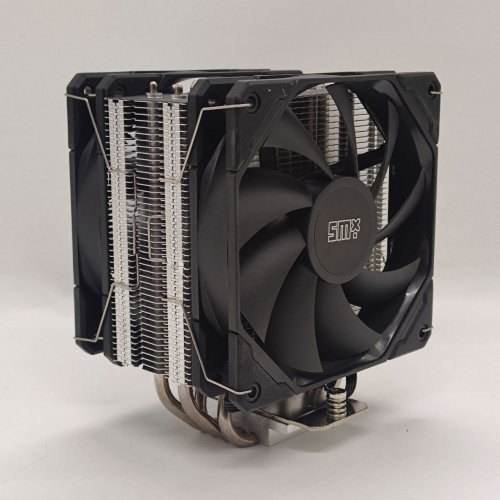 Кулер Silver Monkey X CRISP DUAL 2x120 mm (SMX-CPUCRD-120) (Відновлено продавцем, 889184) купити в Україні: Київ, Львів, Хмельницький, Тернопіль, Івано-Франківськ | Перевірка сумісності, низька ціна, відгуки, характеристики від TELEMART фото