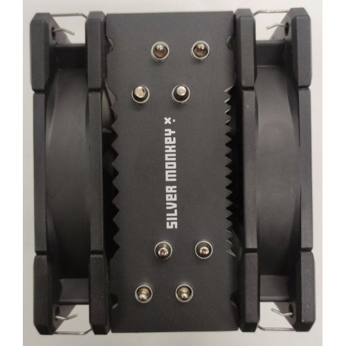 Кулер Silver Monkey X CRISP DUAL 2x120 mm (SMX-CPUCRD-120) (Відновлено продавцем, 889184) купити в Україні: Київ, Львів, Хмельницький, Тернопіль, Івано-Франківськ | Перевірка сумісності, низька ціна, відгуки, характеристики від TELEMART фото