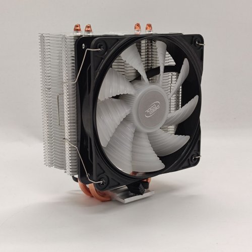 Кулер Deepcool GAMMAXX 400 V2 Blue LED (Восстановлено продавцом, 889189) купить в Украине: Киев, Днепр, Харьков, Одесса  | Проверка совместимости, низкая цена, отзывы, характеристики от TELEMART фото