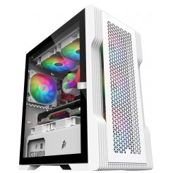 Корпус 1stPlayer T3-4F1-W-WH без БП White (Восстановлено продавцом, 889191)