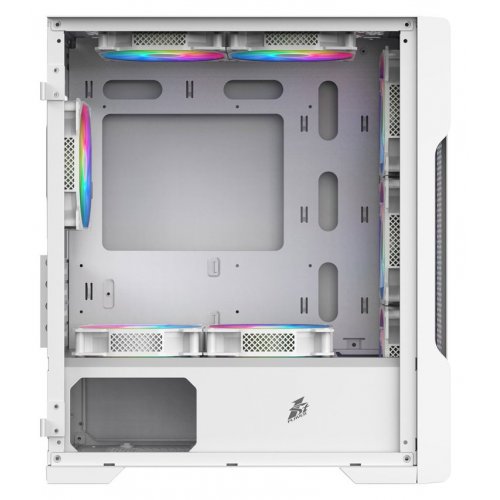 Корпус 1stPlayer T3-4F1-W-WH без БЖ White (Відновлено продавцем, 889191) купити в Україні: Київ, Львів, Хмельницький, Тернопіль, Івано-Франківськ | Перевірка сумісності, низька ціна, відгуки, характеристики від TELEMART фото