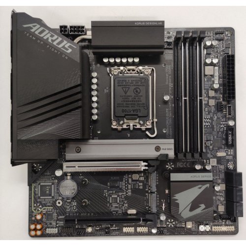Материнская плата Gigabyte Z790M AORUS ELITE (s1700, Intel Z790) (Восстановлено продавцом, 889195) купить в Украине: Киев, Днепр, Харьков, Одесса  | Проверка совместимости, низкая цена, отзывы, характеристики от TELEMART фото