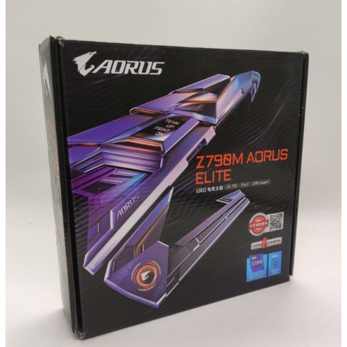Материнская плата Gigabyte Z790M AORUS ELITE (s1700, Intel Z790) (Восстановлено продавцом, 889195) купить в Украине: Киев, Днепр, Харьков, Одесса  | Проверка совместимости, низкая цена, отзывы, характеристики от TELEMART фото