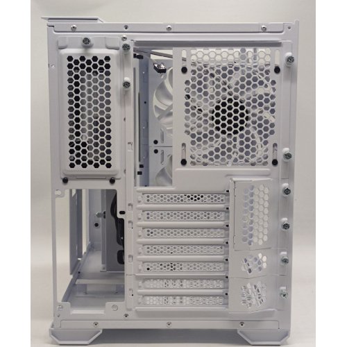 Корпус Lian Li O11 Air Mini Tempered Glass без БЖ (G99.O11AMW.00) White (Відновлено продавцем, 889196) купити в Україні: Київ, Львів, Хмельницький, Тернопіль, Івано-Франківськ | Перевірка сумісності, низька ціна, відгуки, характеристики від TELEMART фото
