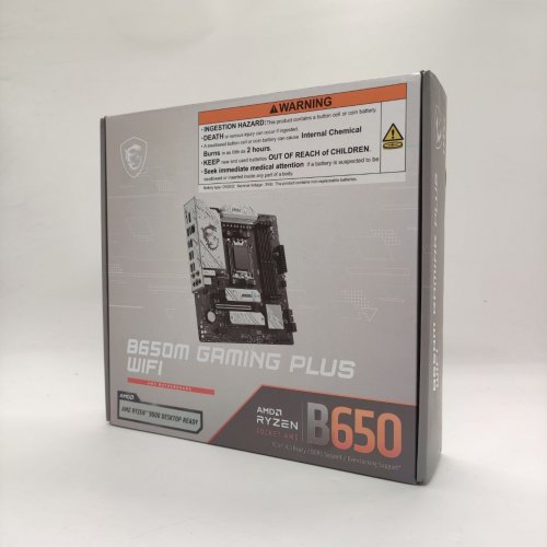 Материнська плата MSI B650M GAMING PLUS WIFI (sAM5, AMD B650) (Відновлено продавцем, 889197) купити в Україні: Київ, Львів, Хмельницький, Тернопіль, Івано-Франківськ | Перевірка сумісності, низька ціна, відгуки, характеристики від TELEMART фото