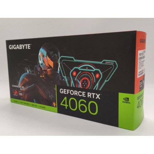 Відеокарта Gigabyte GeForce RTX 4060 Gaming OC 8192MB (GV-N4060GAMING OC-8GD) (Відновлено продавцем, 889204) купити в Україні: Київ, Львів, Хмельницький, Тернопіль, Івано-Франківськ | Перевірка сумісності, низька ціна, відгуки, характеристики від TELEMART фото