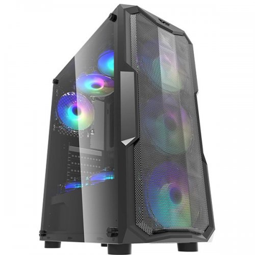 Корпус DarkFlash Aquarius Mesh без БЖ Black (Відновлено продавцем, 889292) купити в Україні: Київ, Львів, Хмельницький, Тернопіль, Івано-Франківськ | Перевірка сумісності, низька ціна, відгуки, характеристики від TELEMART фото