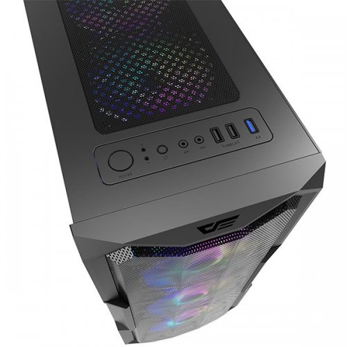 Корпус DarkFlash Aquarius Mesh без БЖ Black (Відновлено продавцем, 889292) купити в Україні: Київ, Львів, Хмельницький, Тернопіль, Івано-Франківськ | Перевірка сумісності, низька ціна, відгуки, характеристики від TELEMART фото