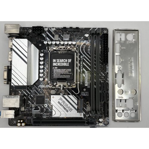 Материнская плата Asus PRIME H610I-PLUS-CSM (s1700, Intel H610) (Восстановлено продавцом, 889294) купить в Украине: Киев, Днепр, Харьков, Одесса  | Проверка совместимости, низкая цена, отзывы, характеристики от TELEMART фото