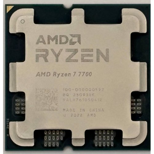 Процессор AMD Ryzen 7 7700 3.8(5.3)GHz 32MB sAM5 Tray (100-000000592) (Восстановлено продавцом, 889302) купить в Украине: Киев, Днепр, Харьков, Одесса  | Проверка совместимости, низкая цена, отзывы, характеристики от TELEMART фото