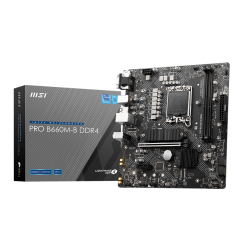 Материнская плата MSI PRO B660M-B DDR4 (s1700, B660) (Восстановлено продавцом, 889320)