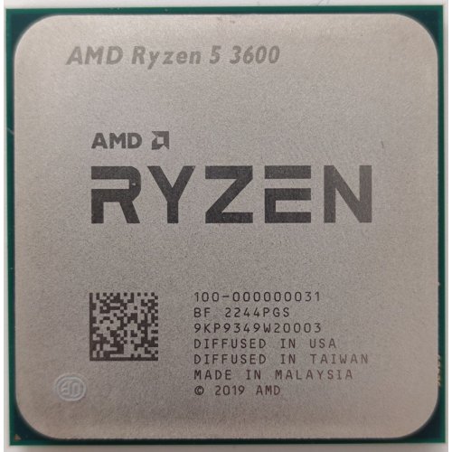 Процессор AMD Ryzen 5 3600 3.6(4.2)GHz 32MB sAM4 Tray (100-100000031) (Восстановлено продавцом, 889322) купить в Украине: Киев, Днепр, Харьков, Одесса  | Проверка совместимости, низкая цена, отзывы, характеристики от TELEMART фото