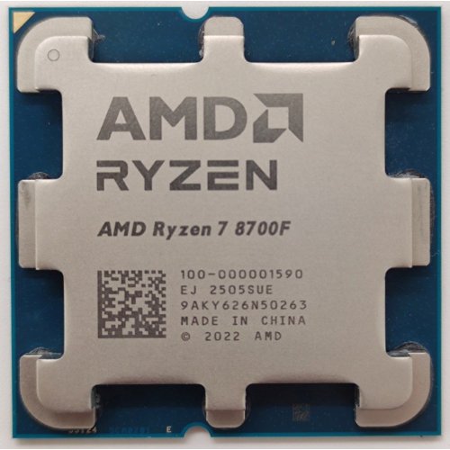 Процессор AMD Ryzen 7 8700F 4.1(5.0)GHz 16MB sAM5 Tray (100-000001590) (Восстановлено продавцом, 889339) купить в Украине: Киев, Днепр, Харьков, Одесса  | Проверка совместимости, низкая цена, отзывы, характеристики от TELEMART фото