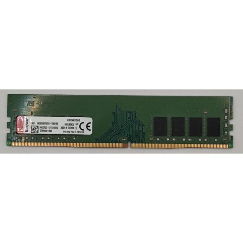 Озп Kingston DDR4 8GB 2400Mhz ValueRAM (KVR24N17S8/8) (Відновлено продавцем, 889343) купити в Україні: Київ, Львів, Хмельницький, Тернопіль, Івано-Франківськ | Перевірка сумісності, низька ціна, відгуки, характеристики від TELEMART фото